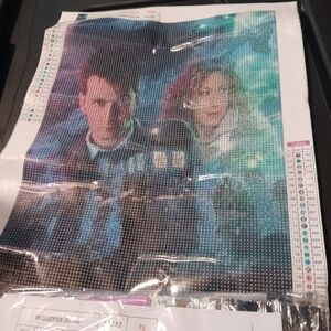 Doctor Who 10th Docter River Song Diamond Painting Kit 30X40